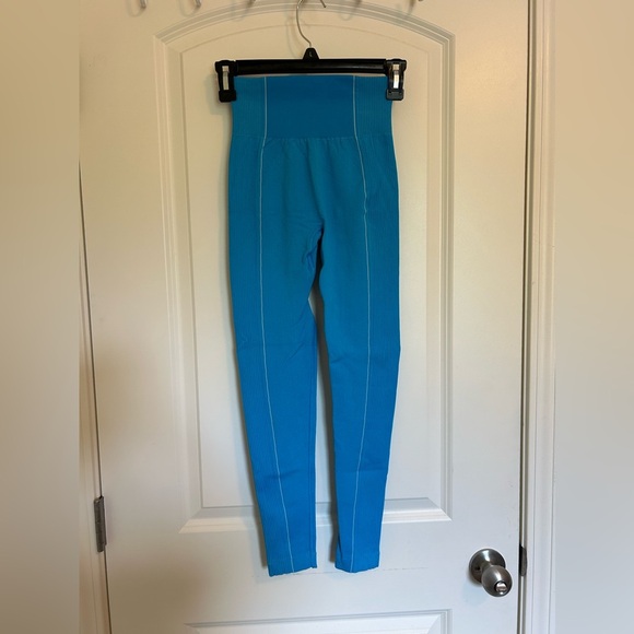 Gymshark Blue Women's ultra seamless high waisted Leggings - Picture 7 of 9